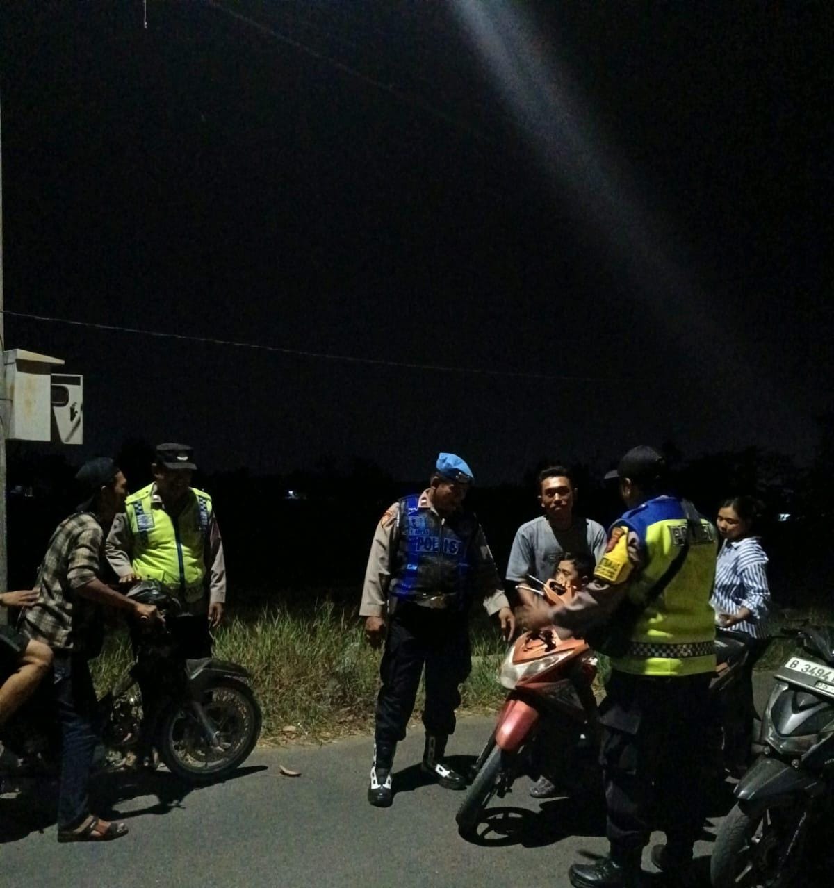 Polsek Banyusari Gencar Melaksanakan Razia Sepeda Motor Berknalpot Brong