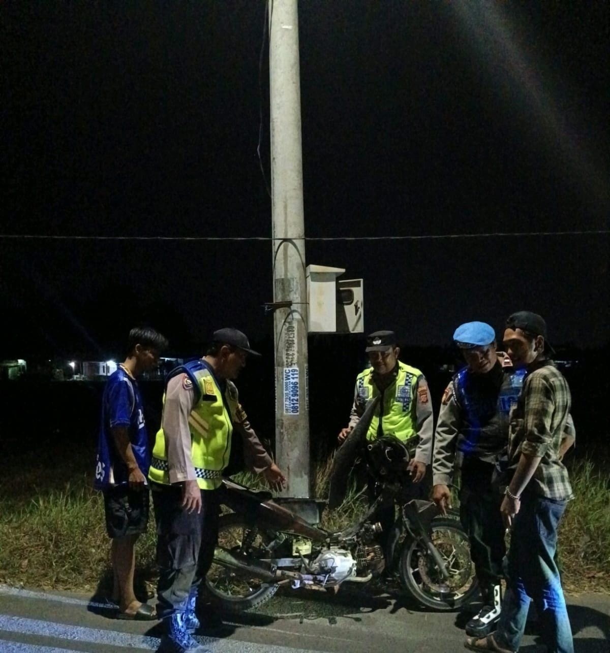 Polsek Banyusari Gencar Melaksanakan Razia Sepeda Motor Berknalpot Brong