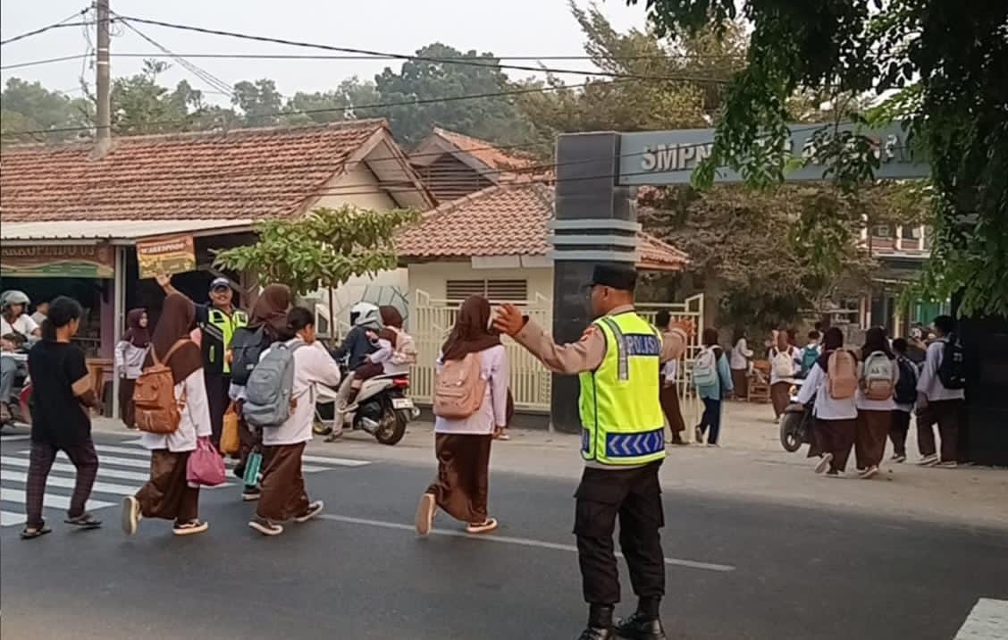 Sapa Pagi Polsek Telagasari: Personil Pastikan Masyarakat Terbantu dengan Kehadiran Polisi