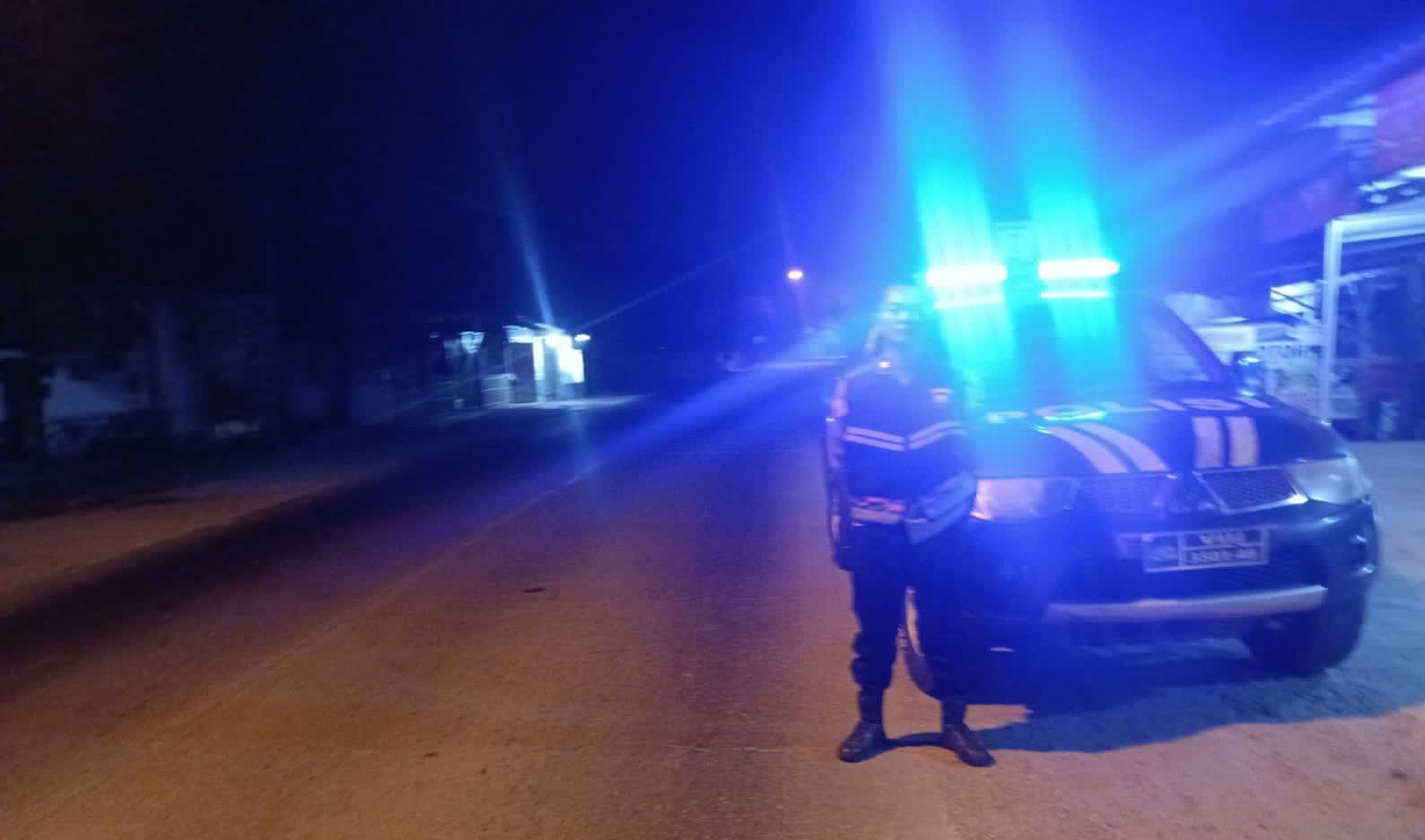 Patroli Polsek Telagasari Susuri Wilayah Rawan Tawuran Remaja