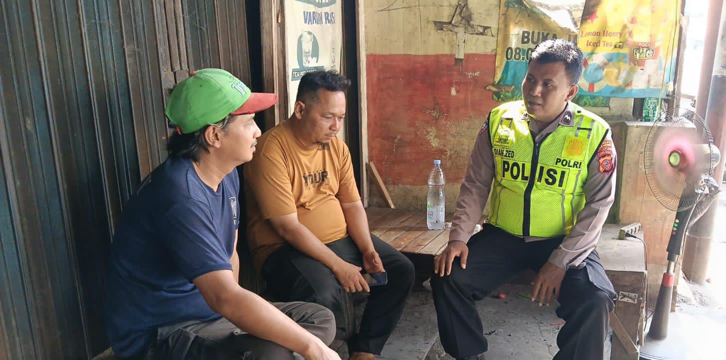 Bhabinkamtibmas Polsek Telagasari Himbau Warga Lebih Waspada Potensi TPPO