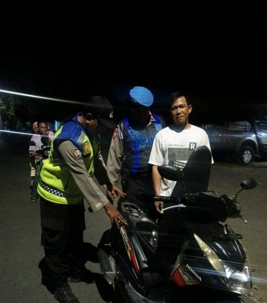 Polsek Banyusari Gencar Melaksanakan Razia Sepeda Motor Berknalpot Brong
