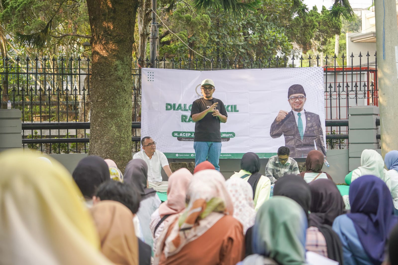 Acep Jamaludin Gelar Dialog Wakil Rakyat di Kota Bandung
