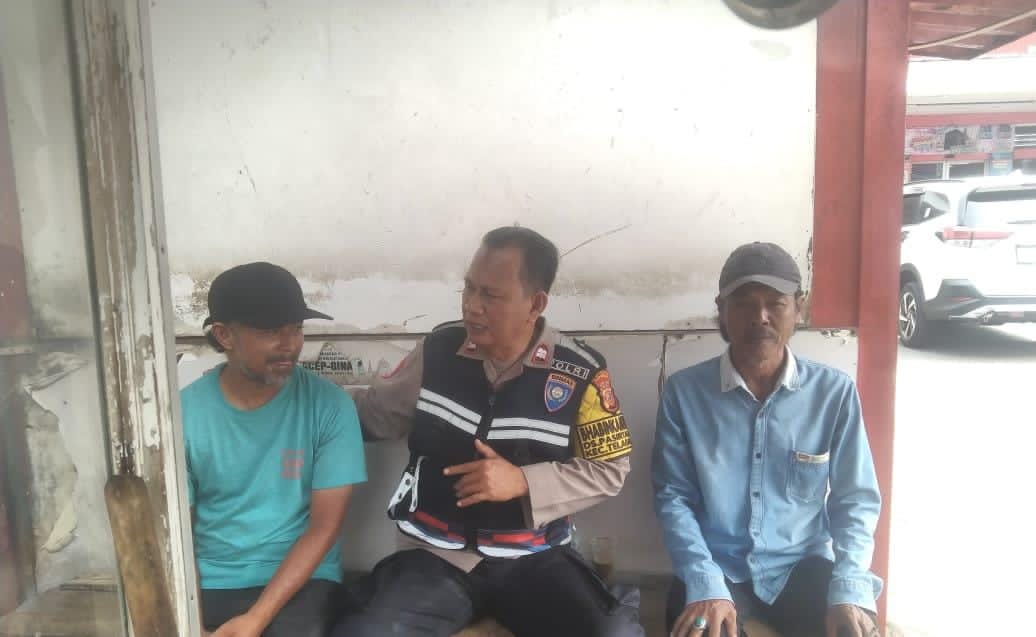 Bhabinkamtibmas Polsek Telagasari Sebar Himbauan TPPO Kepada Masyarakat Binaan