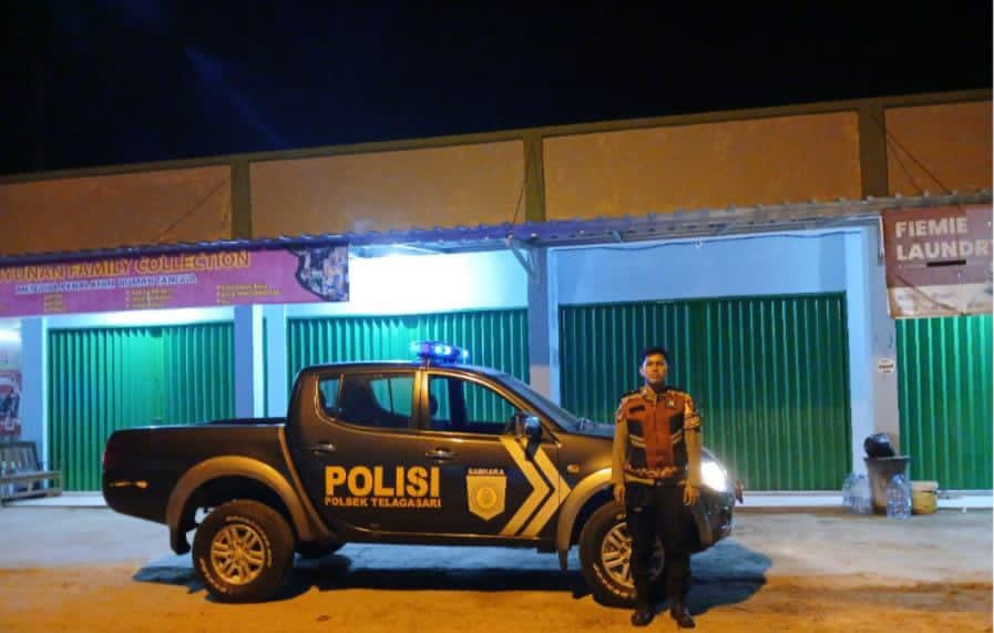 Polsek Telagasari Perketat Keamanan Wilayah Rawan dengan Giat KRYD