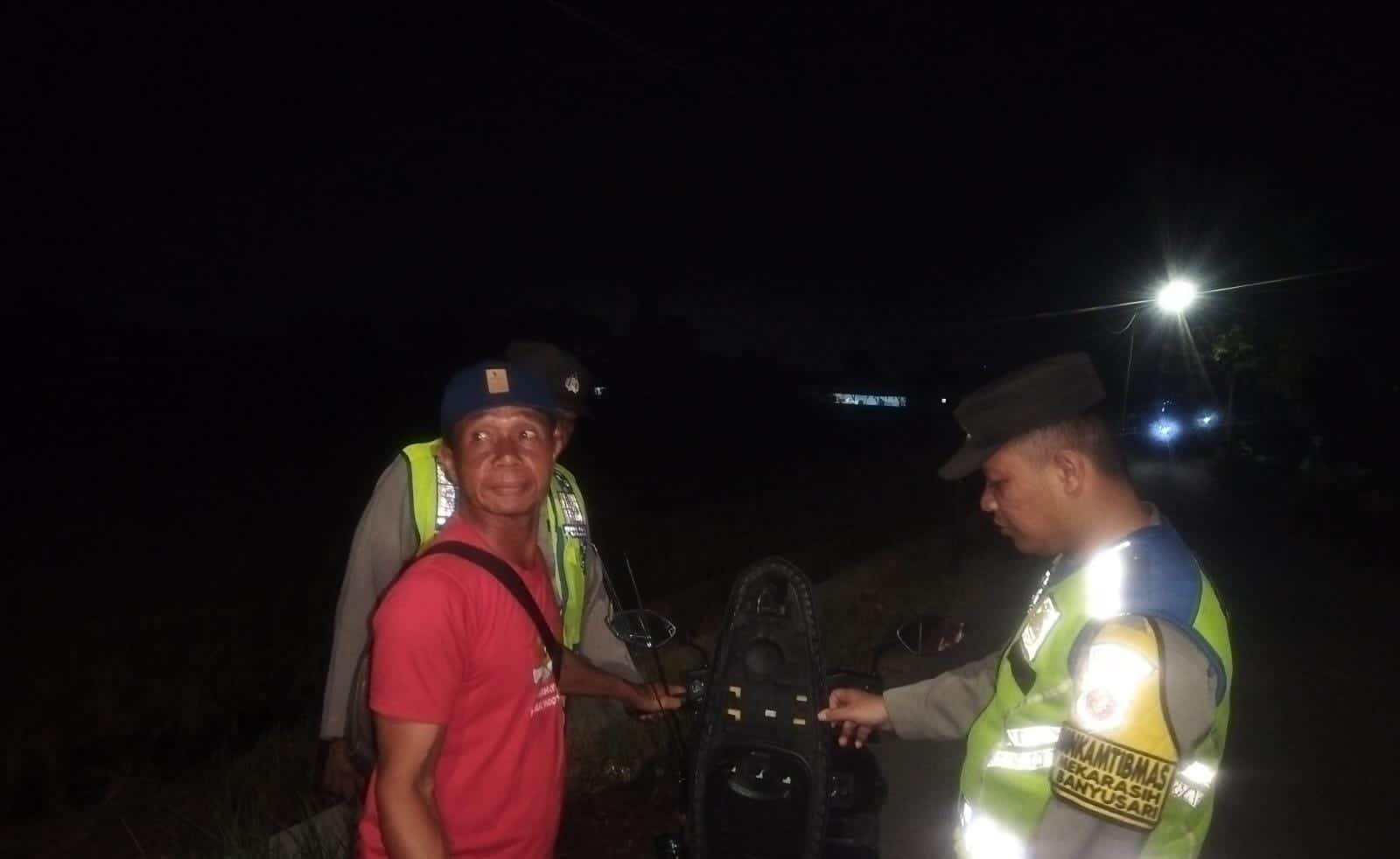 Polsek Banyusari Gencar Melaksanakan Razia Sepeda Motor Berknalpot Brong