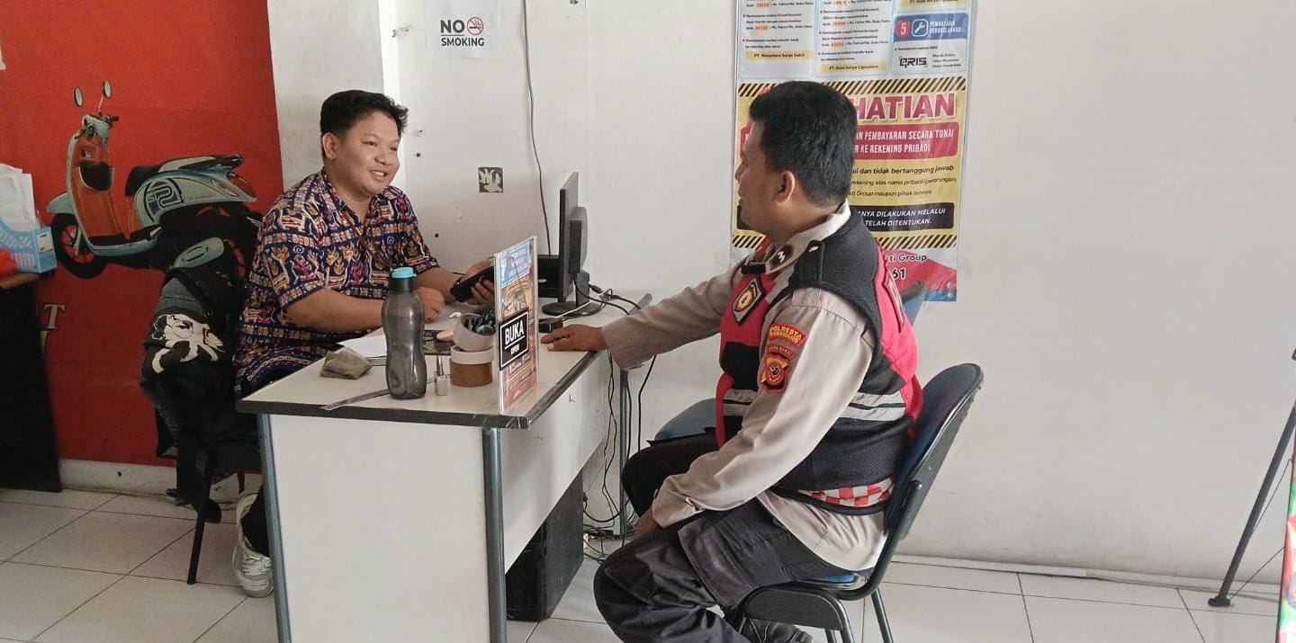 Bhabinkamtibmas Polsek Telagasari Sebar Imbauan Waspadai TPPO