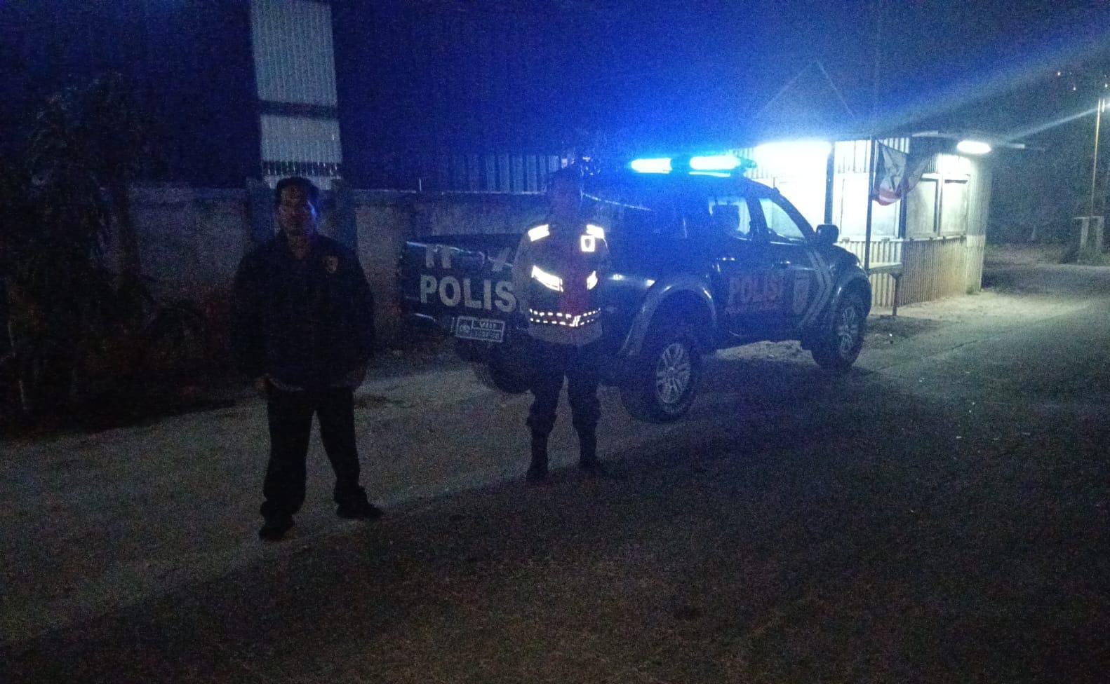 Polsek Telagasari Susuri Wilayah Rawan Cegah Gukamtibmas