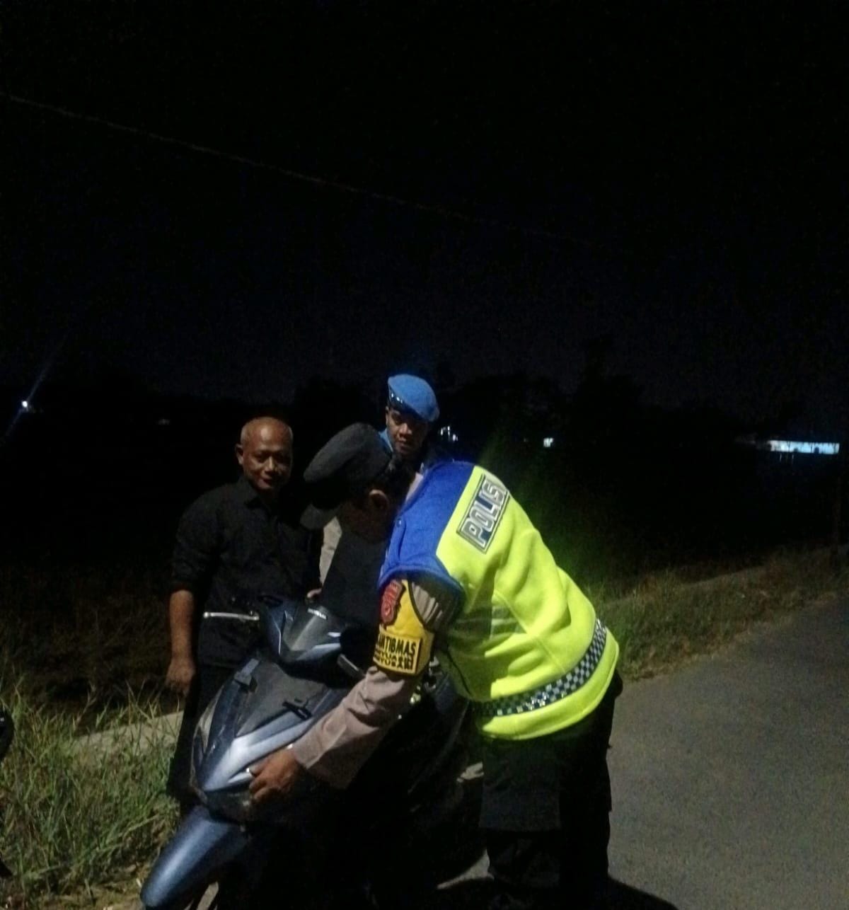 Polsek Banyusari Gencar Melaksanakan Razia Sepeda Motor Berknalpot Brong