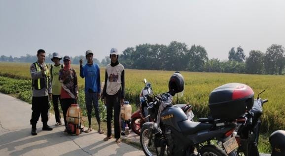 Prekat Polsek Banyusari Sosialisasikan Bahaya TPPO