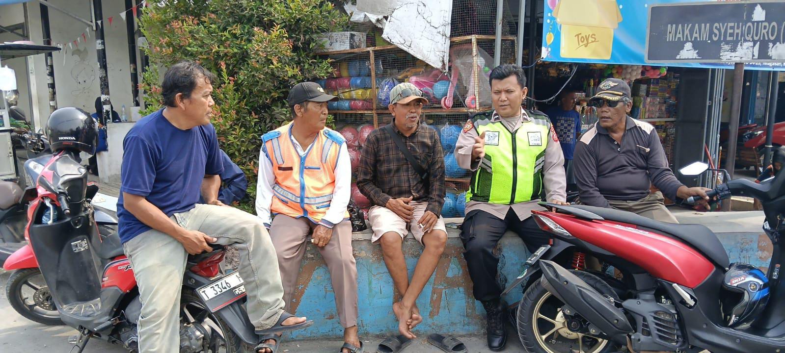 Bhabinkamtibmas Polsek Telagasari Imbau Warga Waspadai TPPO di Lingkungan Masyarakat