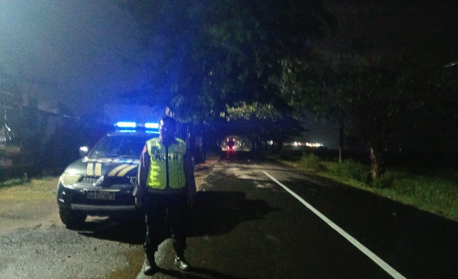 Polsek Telagasari Susuri Wilayah Rawan Cegah Gukamtibmas