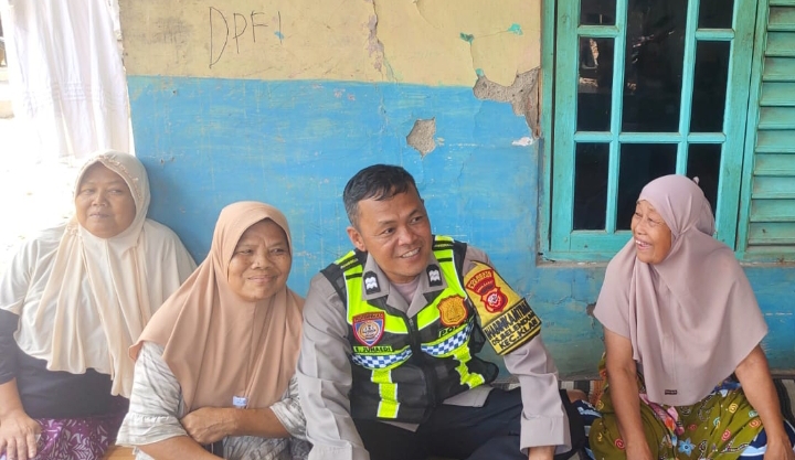 Bhabinkamtibmas Desa Belendung Polsek Klari Sahabat Kaum Hawa, Ingatkan Masyarakat Waspada Maraknya TPPO