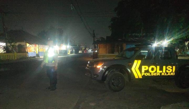 Patroli Dinihari, Polsek Klari Antisipasi 3C dan Tawuran