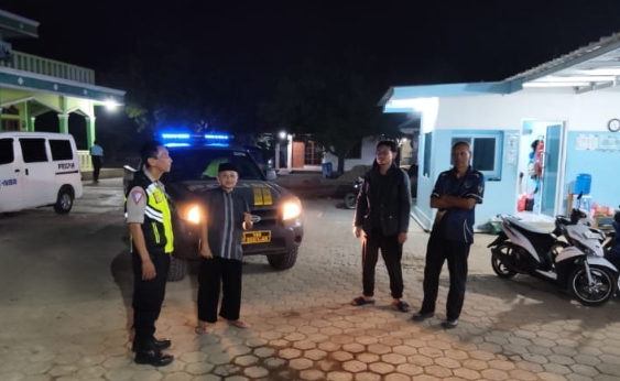 Antisipasi Gangguan Kamtibmas, Personel Polsek Jatisari Lakukan Patroli Malam Sasar SPPG Jatiwangi