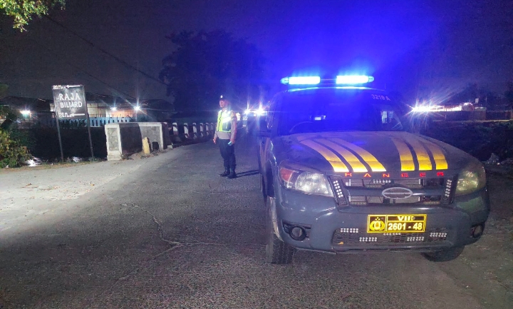 Antisipasi 3C dan Tawuran, Polsek Klari Lakukan Patroli Sasaran Sasak Kloneng