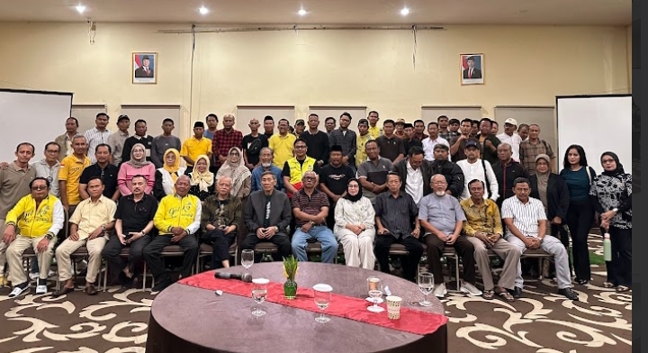 Abdul Azis, Calon Tunggal Ketua DPD Golkar Karawang, Gelar Gala Dinner Bersama Pinisepuh dan Kader